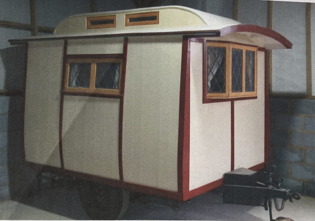 8ft Vintage Caravan