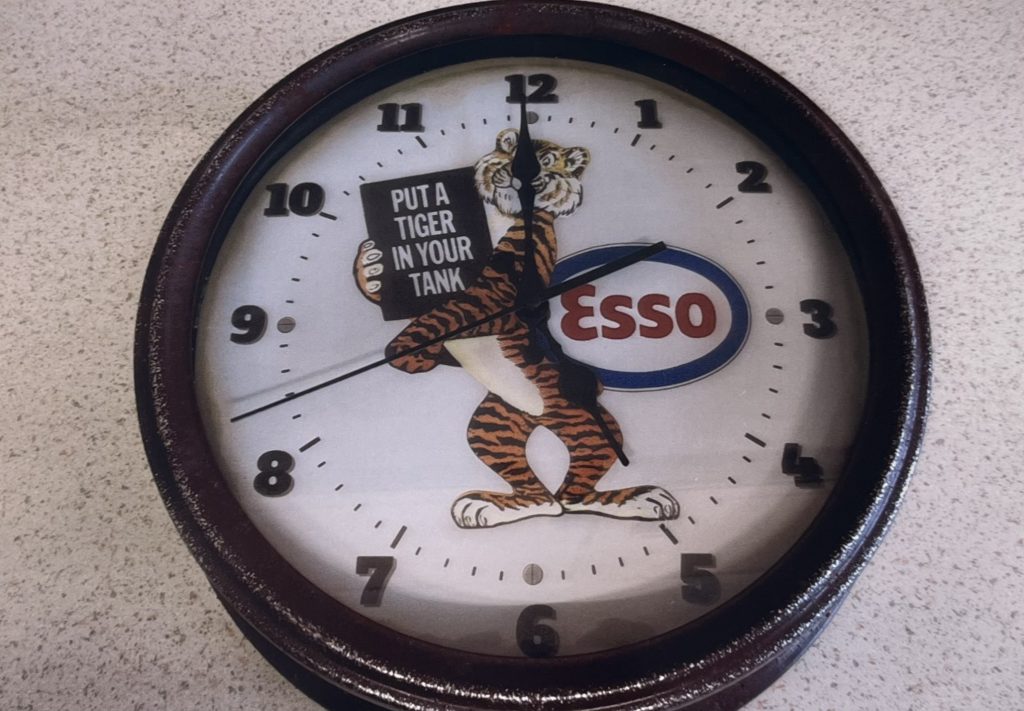 Tiger In Your Tank Wall Clock
