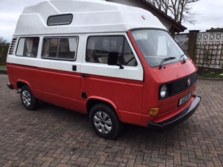 VW 1980 model camper van