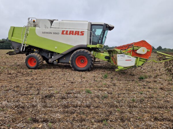 2008 Claas Lexion 550 Combine