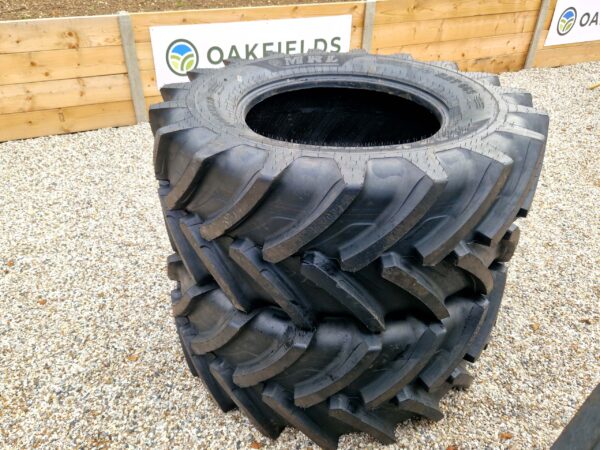 Set of New 540/65 R28 & 650/65 R38 MRL Farm Xtreme 65 Tyres