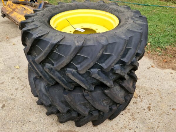 Pair of John Deere 540/65 R28 Wheels