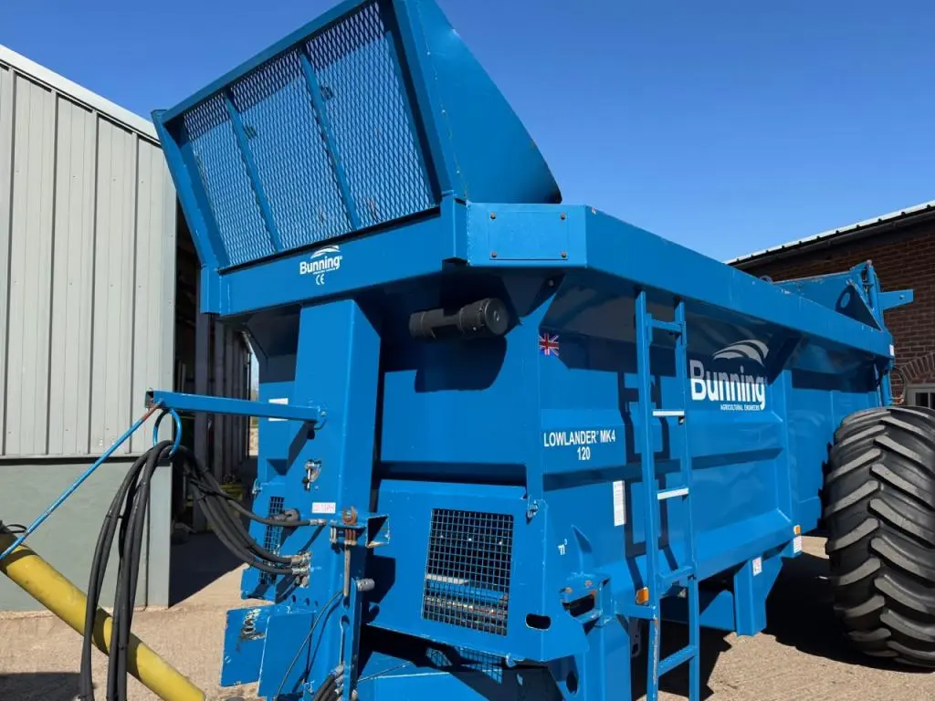 Bunning Lowlander MK4 120 manure spreader, 2021