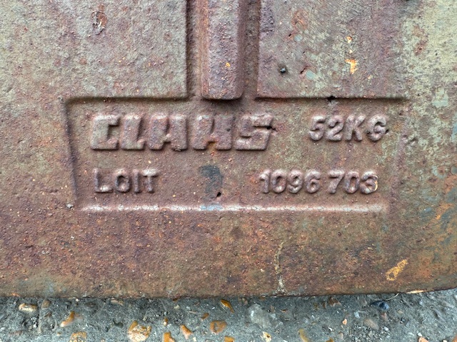 Claas 52kg Weights