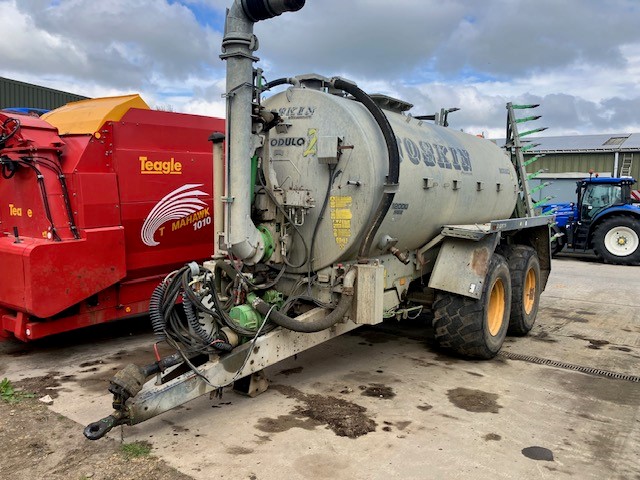 JOSKIN MODULO 12000 SLURRY TANKER