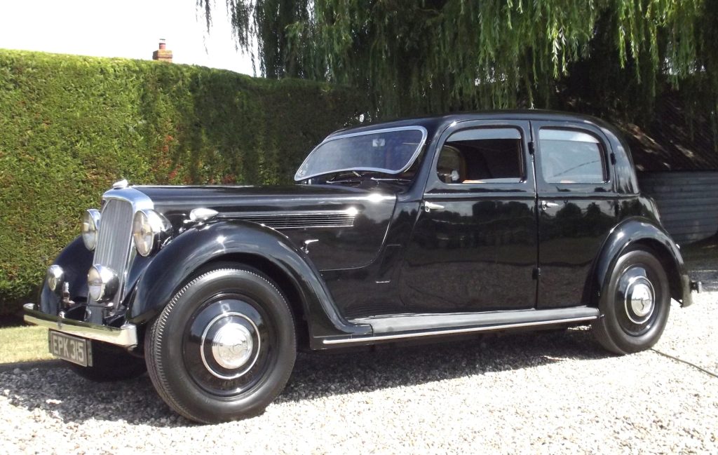 1937 Rover P2 16HP Sports Saloon – rare and elegant
