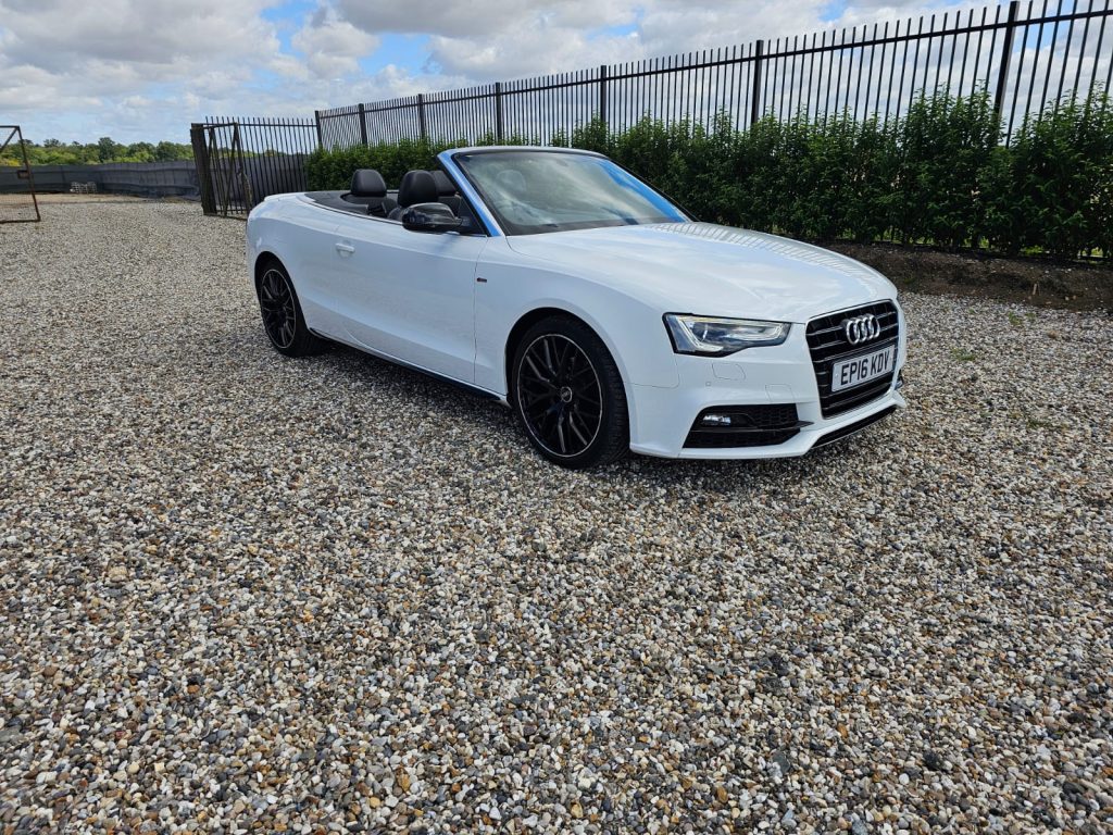 AUDI A5 2.0 TDI 190 S Line Convertible Special Edition Plus 2dr Multitronic
