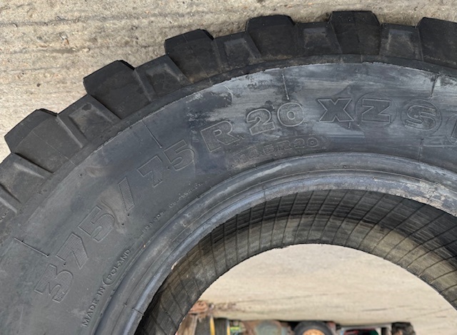 Michelin 375/75R20 X Z S L Industrial Tyre