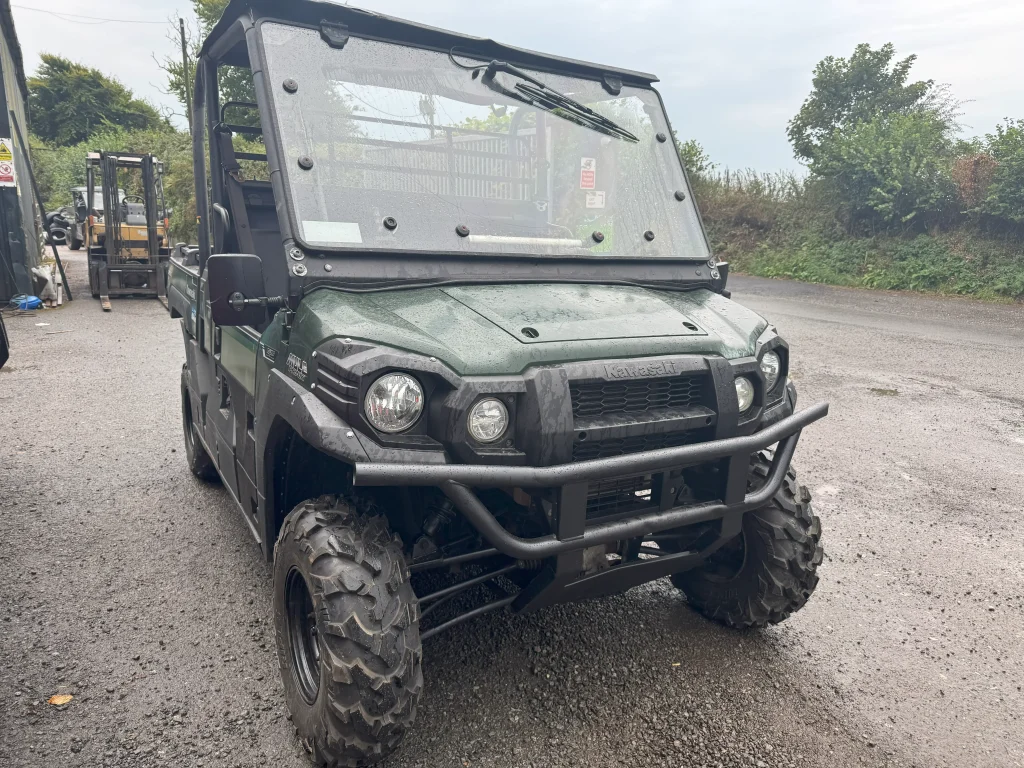 Kawasaki Mule Pro DX – Utility Vehicle with Roof & Windscreen