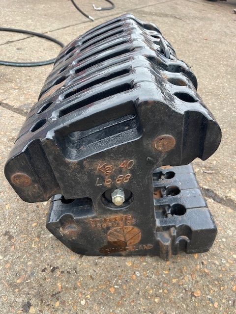 10 x New Holland Weights