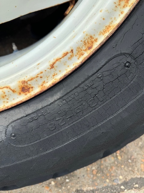 Pair Of Ford Grassland Wheels 28 Inch