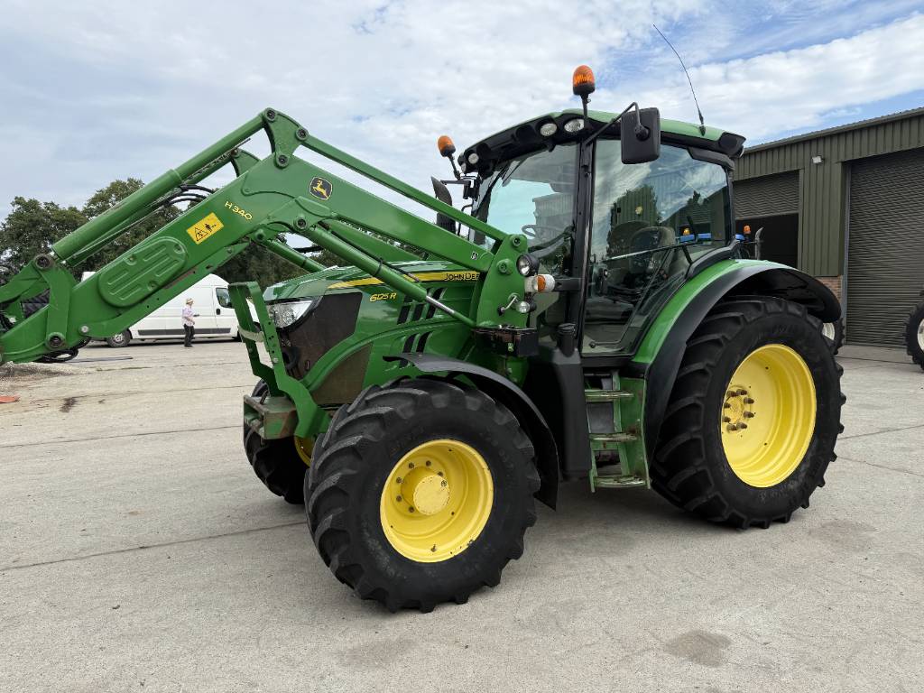 JOHN DEERE 6125 R C/W JD H340 LOADER