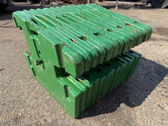 John Deere 50kg Weights