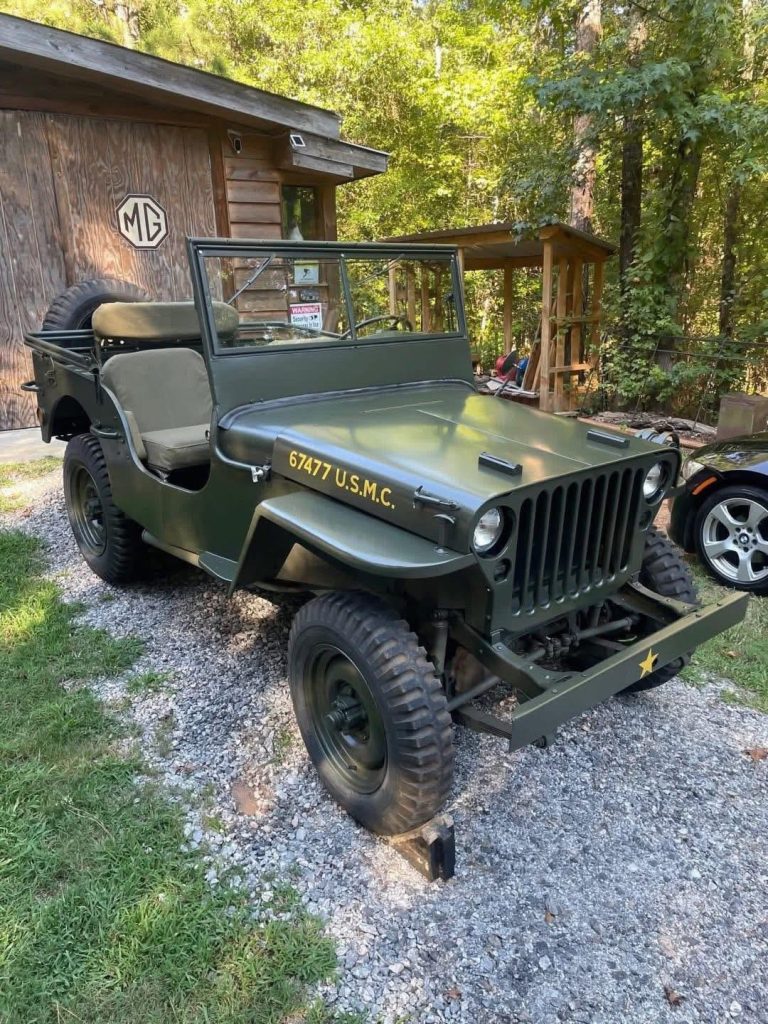 Rare original early WWII 1942 Ford GPW script Military US Army