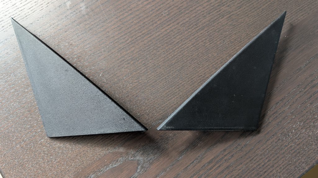 Original BMW E30 internal wing mirror covers