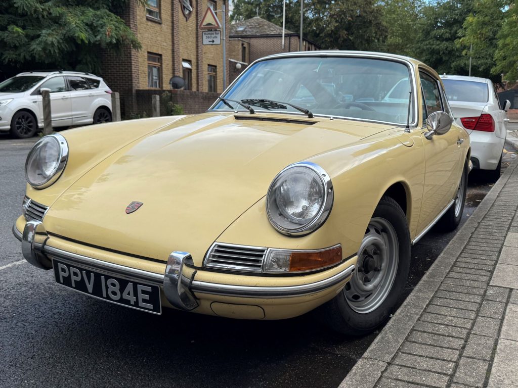 1967 Porsche 912, £57,500 Champagne Yellow