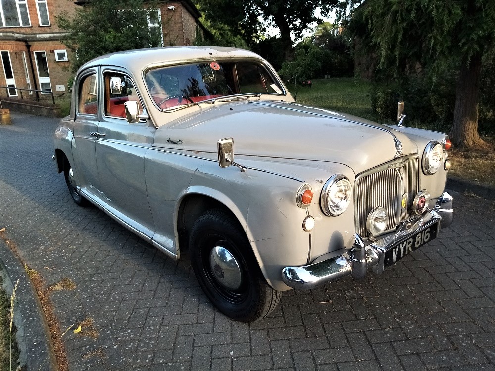 Rover P4 90 Saloon, 1958, Manual with Overdrive