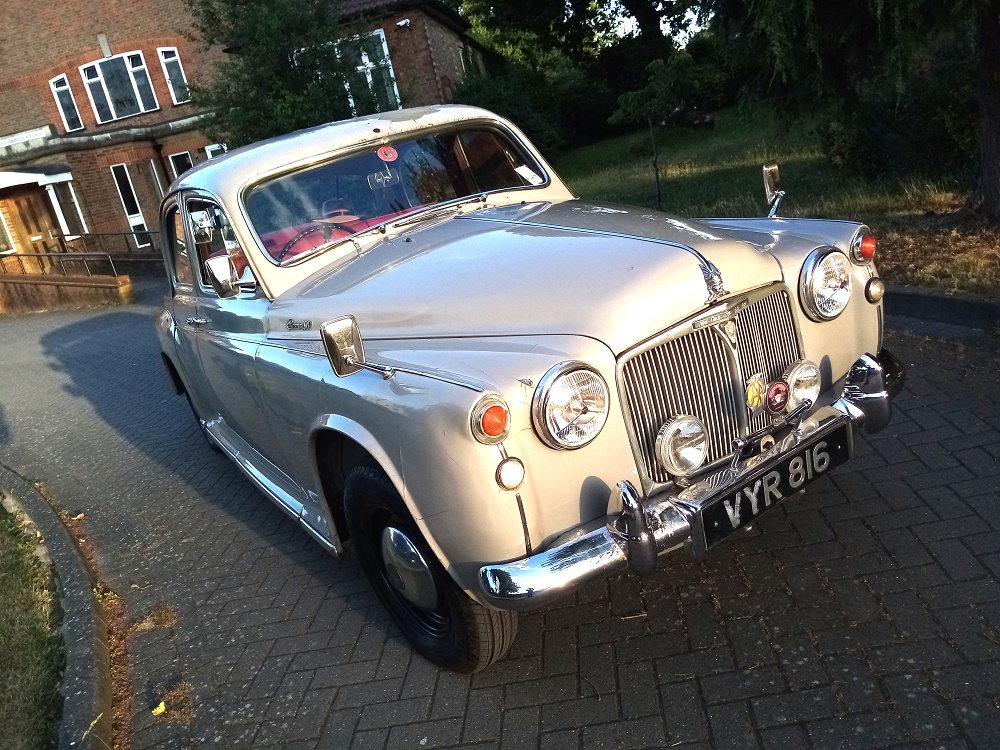 Rover P4 90 Saloon, 1958, Manual with Overdrive