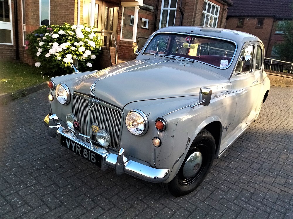 Rover P4 90 Saloon, 1958, Manual with Overdrive