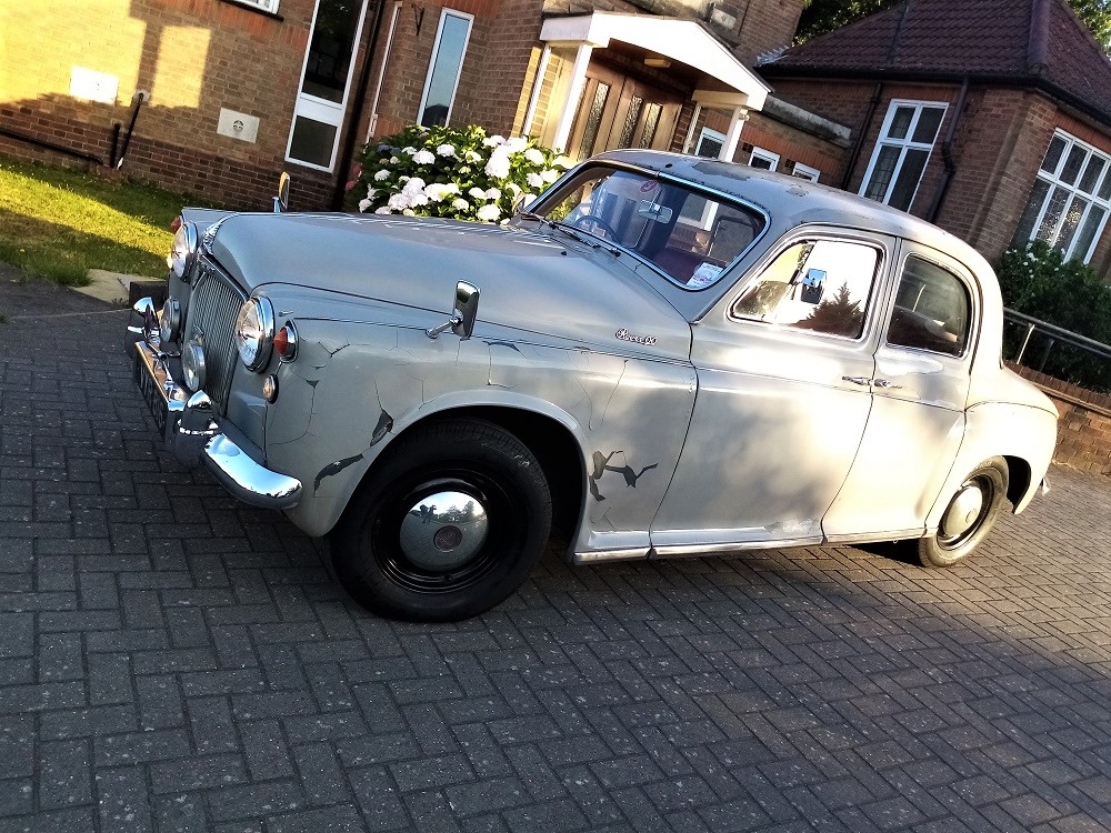 Rover P4 90 Saloon, 1958, Manual with Overdrive