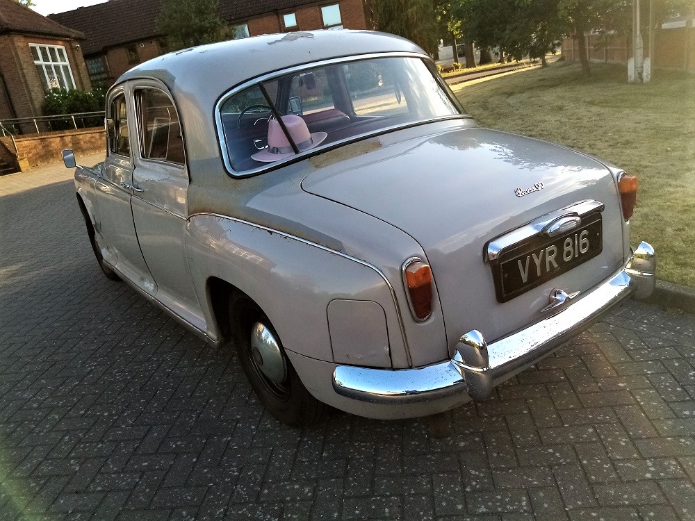 Rover P4 90 Saloon, 1958, Manual with Overdrive