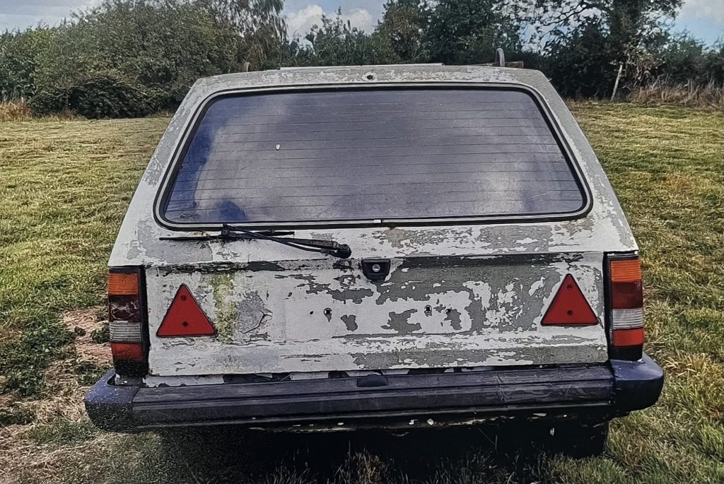 Vauxhall MK1 Astra Van Trailer and windscreen