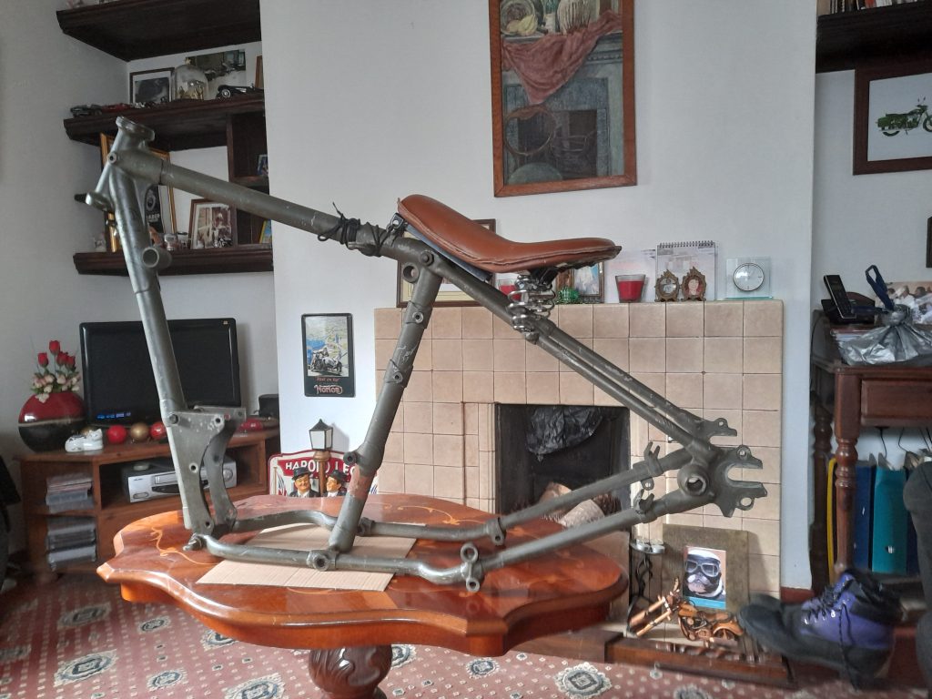 Bsa army motorbike frame