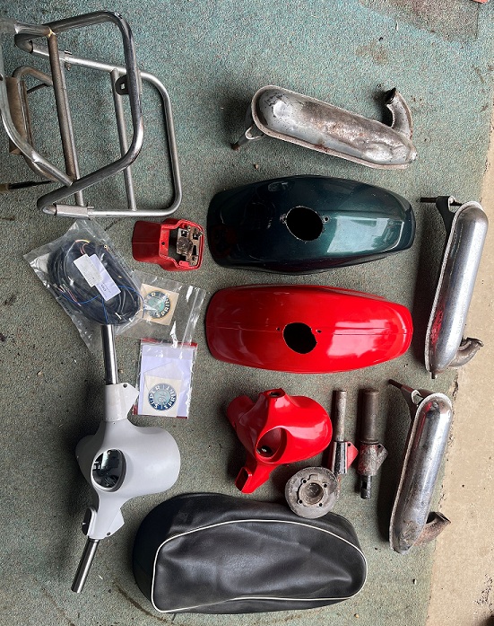 Genuine 1968 Vespa SS90 (supersprint)