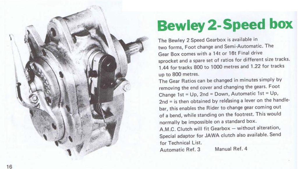 WANTED, 2 Speed Gearbox , Bewley, Jawa, Hagon, Speedway