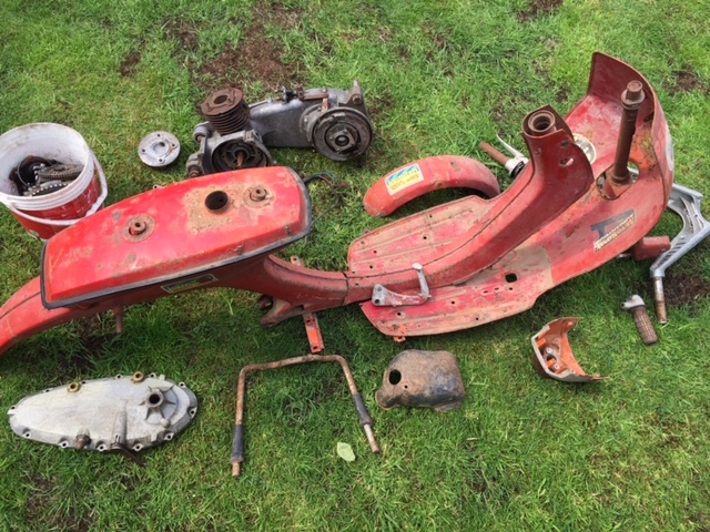Lambretta Italian LUI 50cc Project