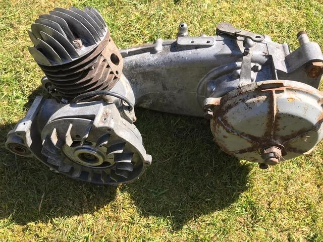 Lambretta Lui Frame and Engine 50cc