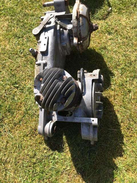 Lambretta Lui Frame and Engine 50cc