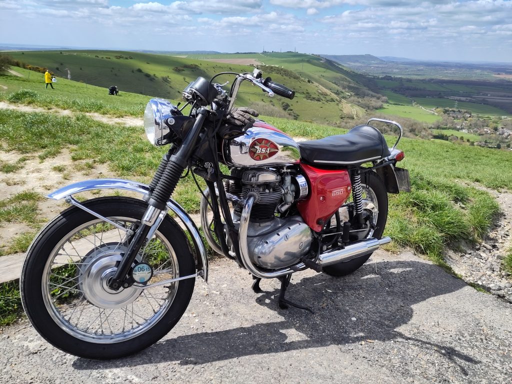 BSA A65 Lightning US spec