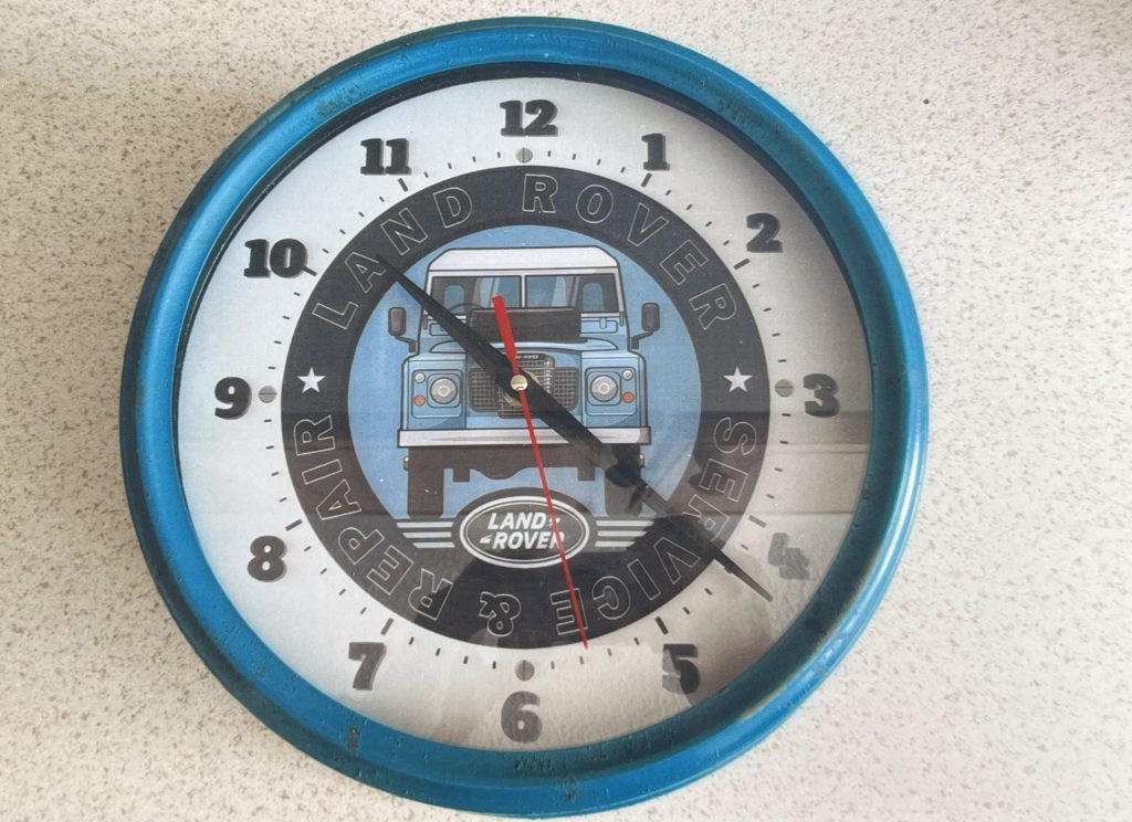 Land Rover Wall Clock