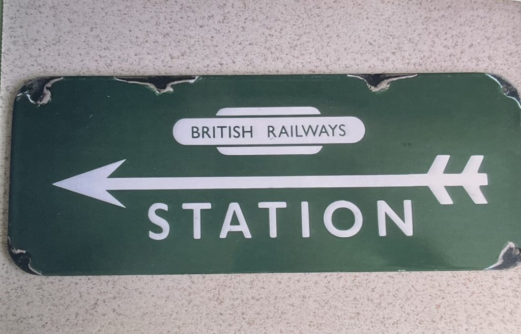 British Railway Enamel Sign