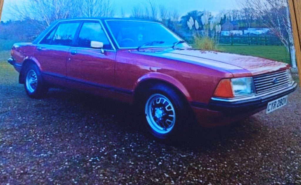 Pre-facelift Mk2 Granada in Jupiter Red Wanted