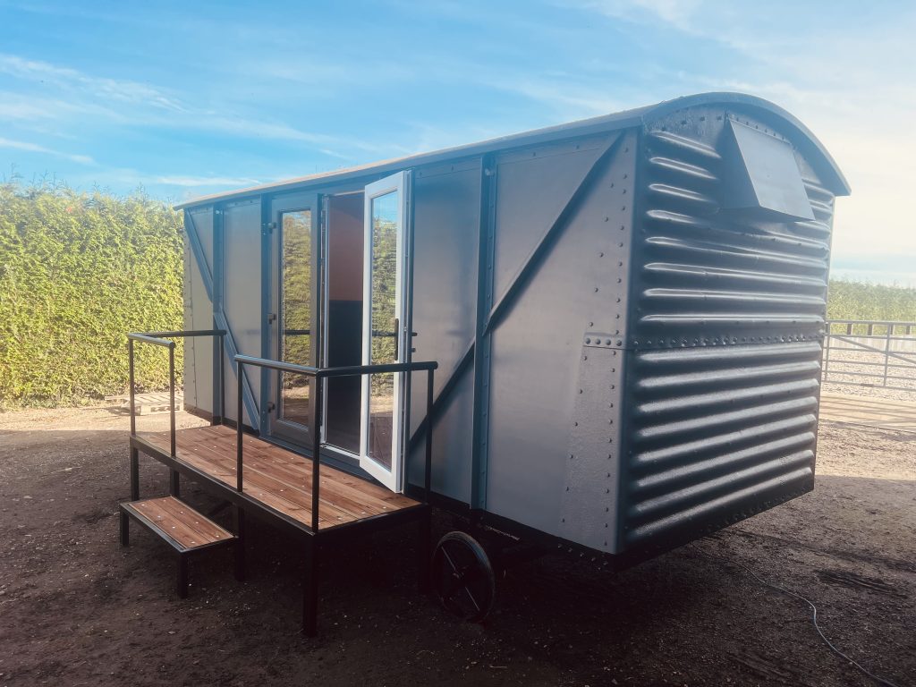 British railways box van Shepards hut