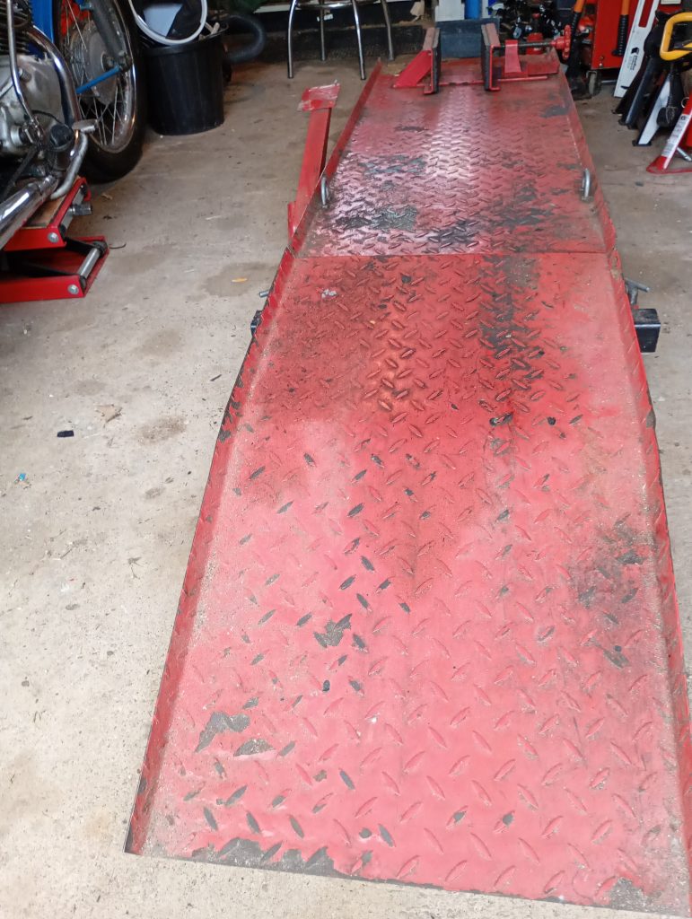 Sealey motorcycle lift