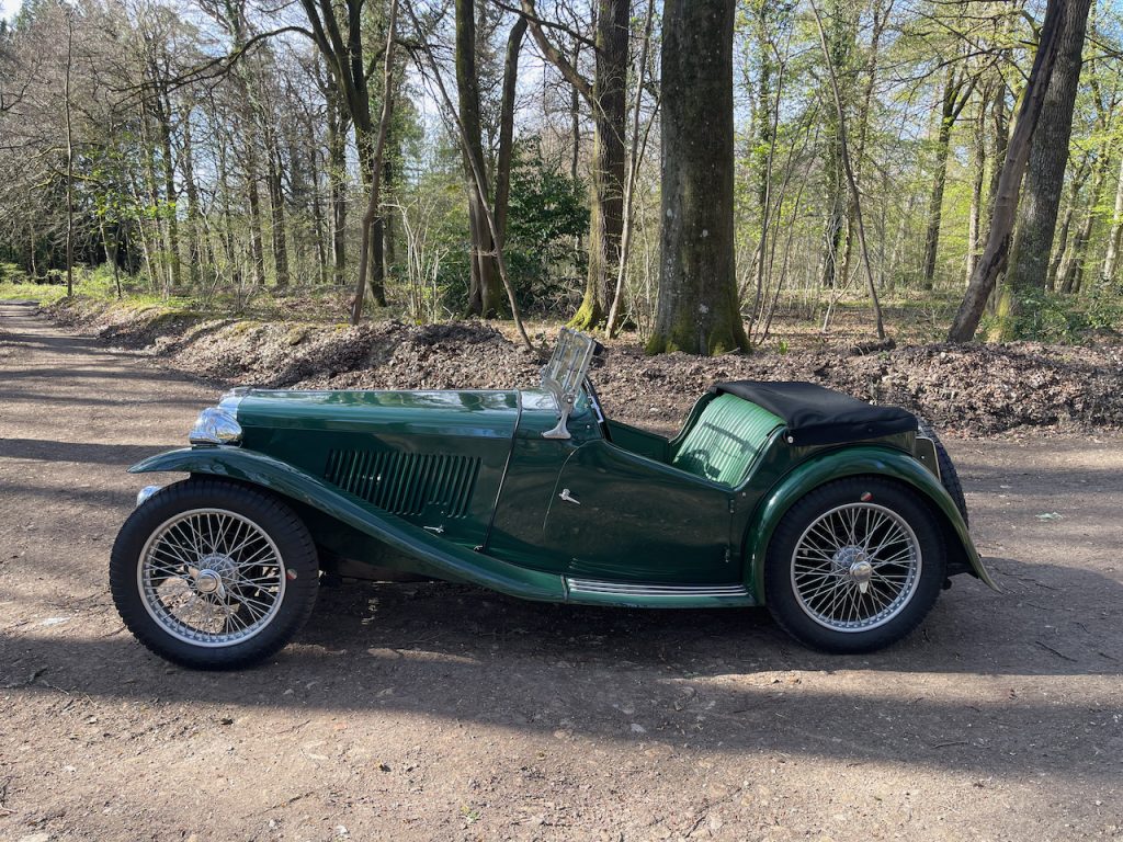 Superb Pre-War MG TA ready to be enjoyed