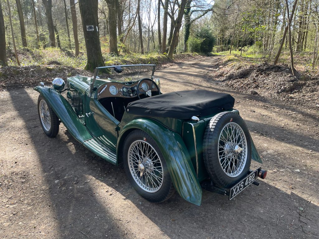 Superb Pre-War MG TA ready to be enjoyed