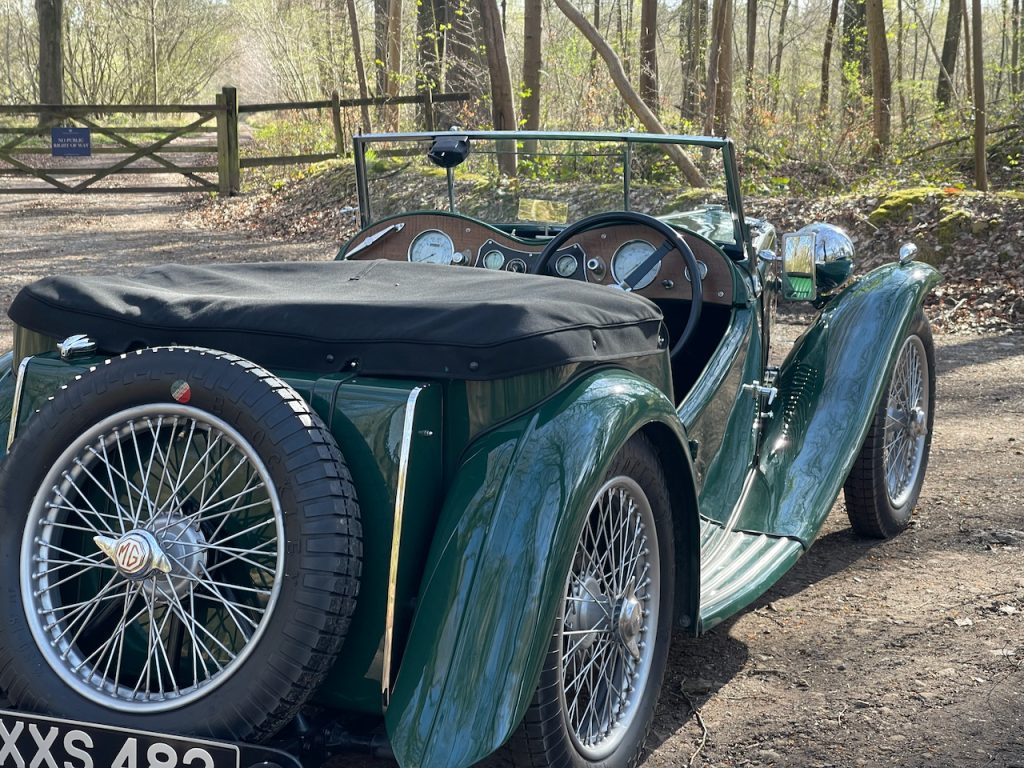 Superb Pre-War MG TA ready to be enjoyed