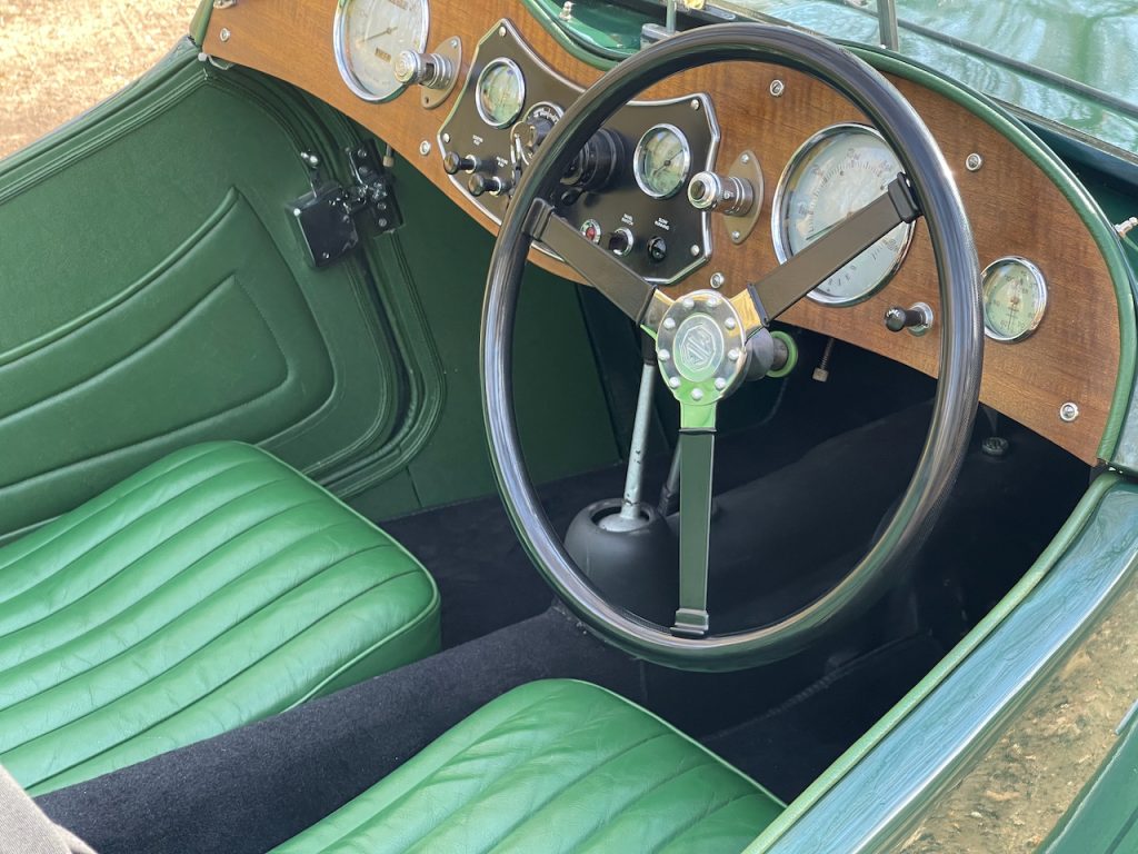 Superb Pre-War MG TA ready to be enjoyed