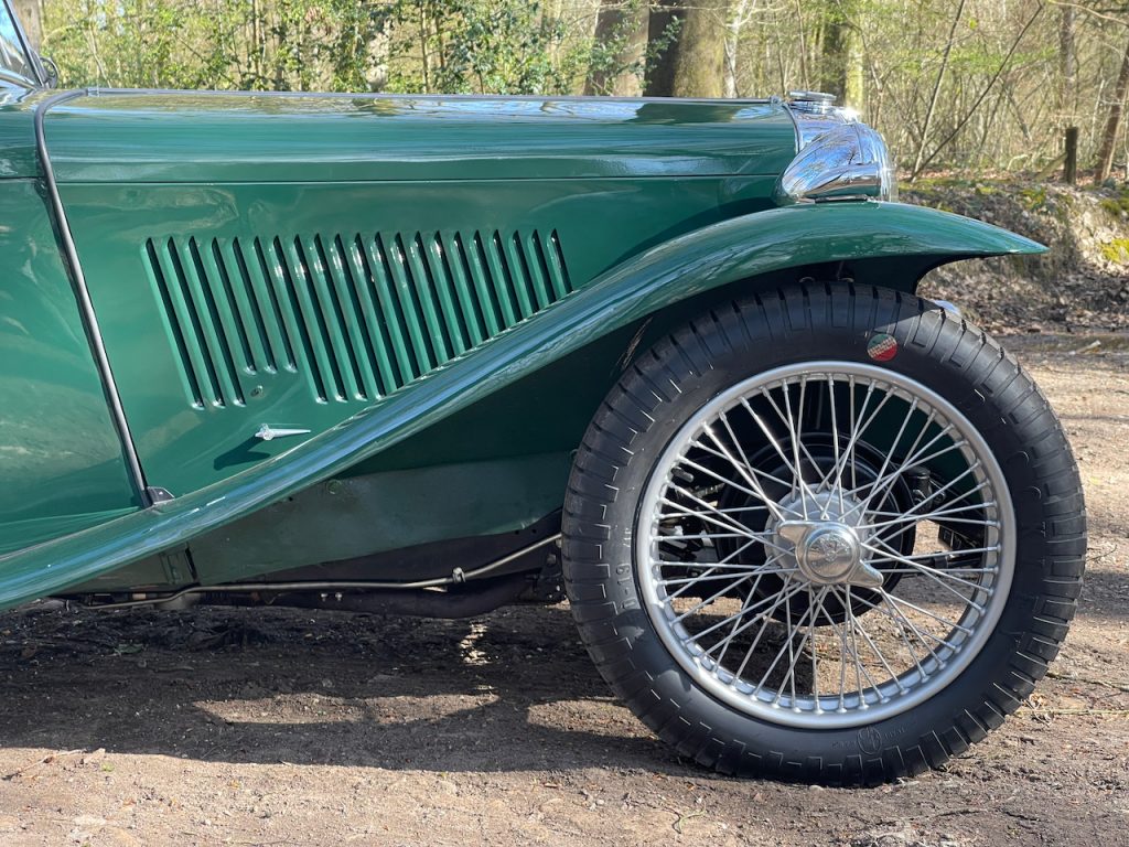 Superb Pre-War MG TA ready to be enjoyed