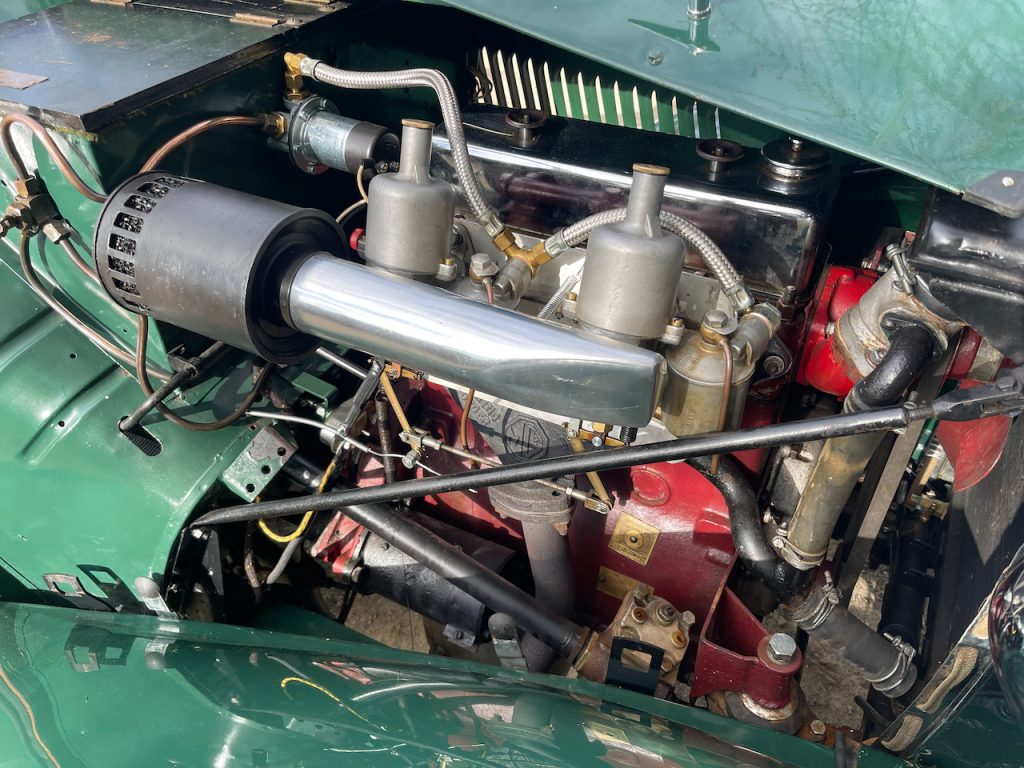 Superb Pre-War MG TA ready to be enjoyed