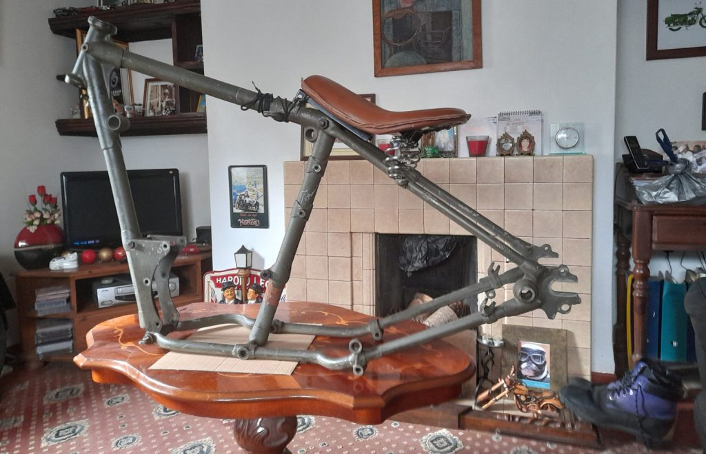 BSA M20 Army motorbike frame