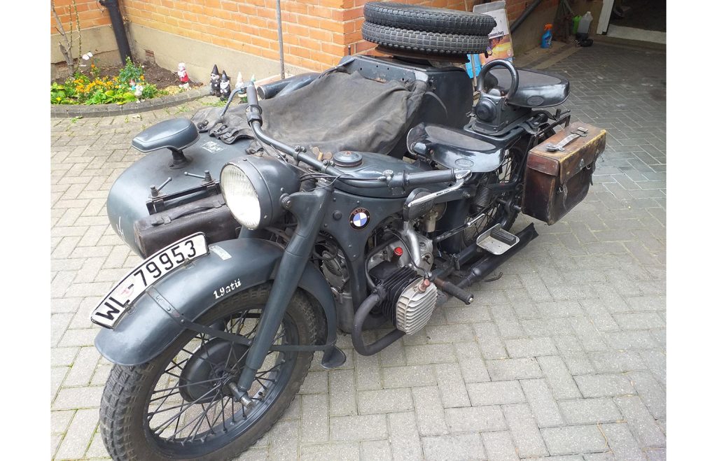 BMW R12 Military Combination