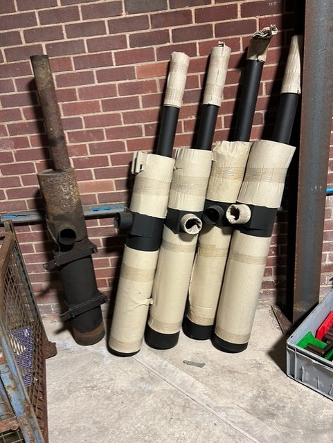 Gardner 150/180 NOS exhausts including silencers