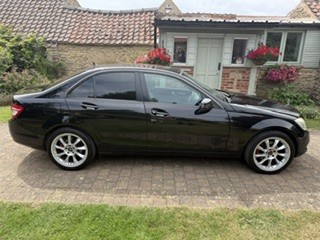 2009 Black Mercedes C220 CDI