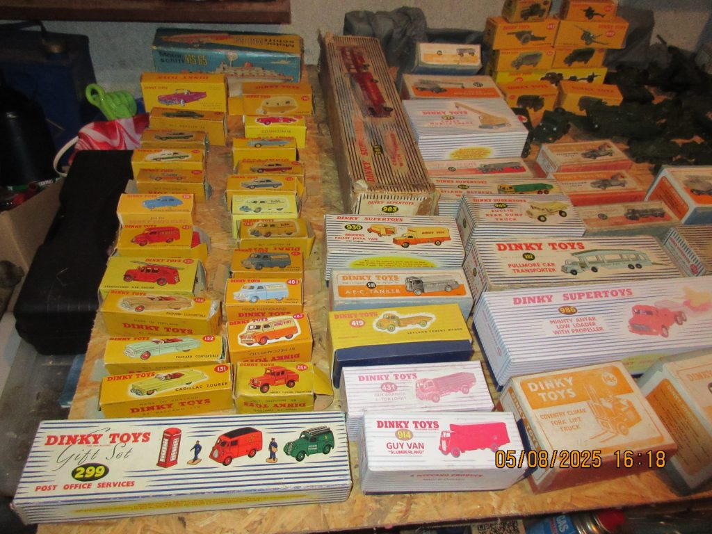 Large collection of dinky toys