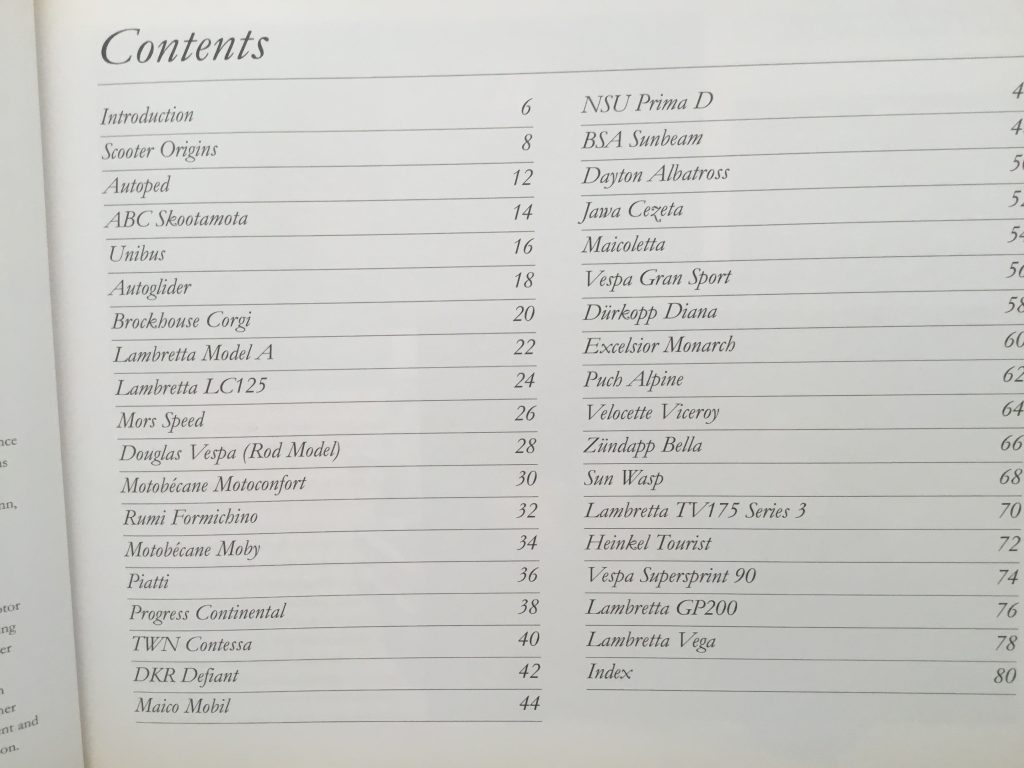 Classic Scooters Book